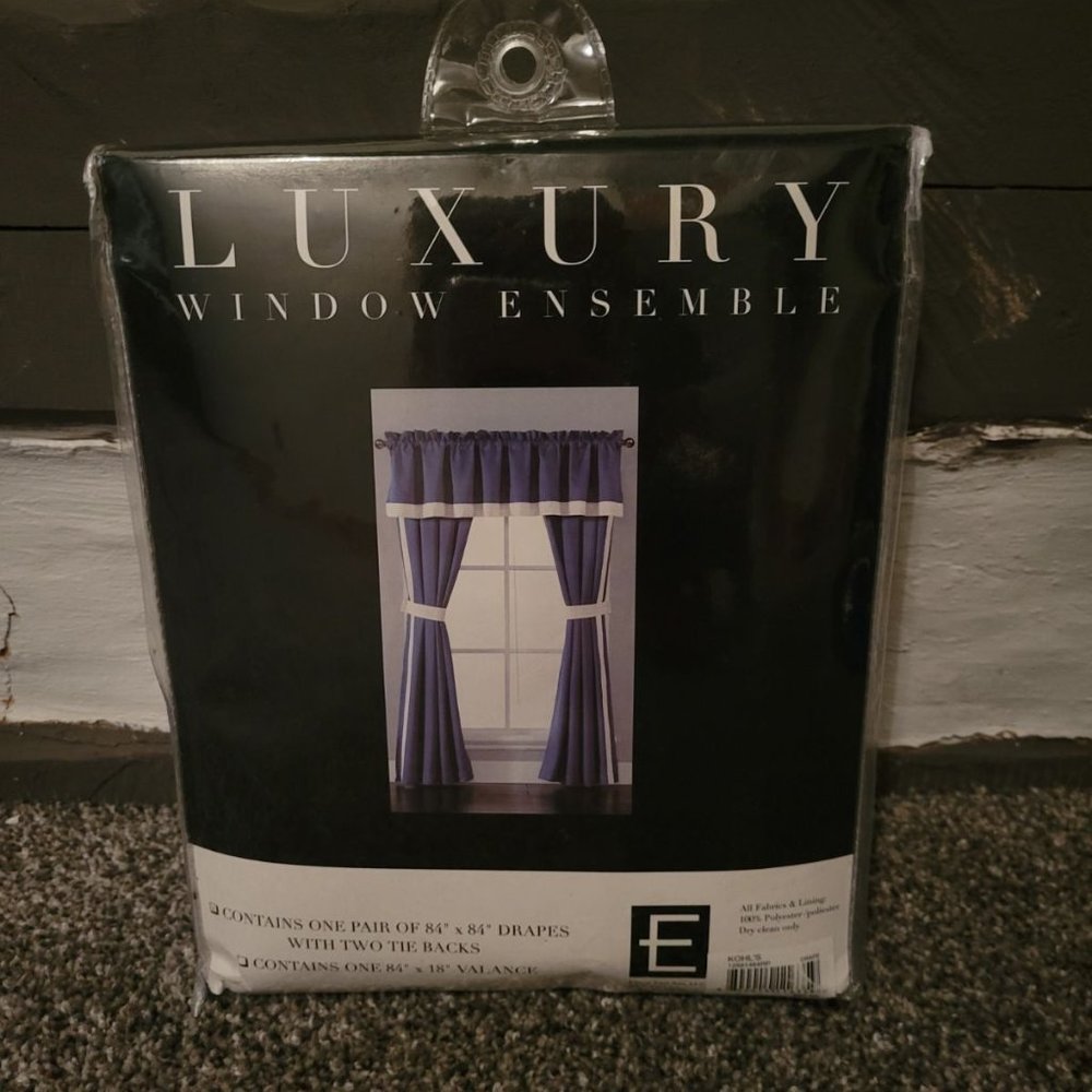 NEW Kohls Luxury Drapes